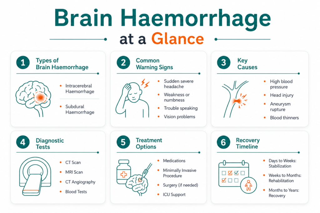 Brain Haemorrhage at a glance